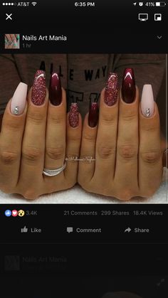 Light Nails, Pink Nail, Nail Designs Glitter, Dipped Nails, Coffin Nails Designs, Fancy Nails, Nail Polishes, Best Acrylic Nails, Gorgeous Nails