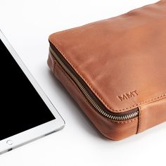 Small Gear Travel Pouch · Tan by Capra Leather Tech Dopp Kit, Electronics Organizer, Electronic Organizer, Tech Organizer, Everyday Carry Edc, Linen Interior, Secret Pocket, Dopp Kit, Leather Shops