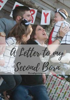 a letter to my second born baby is an easy and fun way to say it