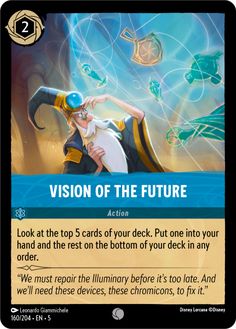 the card for vision of the future