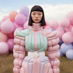 Cardio Bunny, Miu Miu Clothing, Sculptural Fashion, Fashion Campaign, Candy Floss, Fashion Styling, Fashion Inspiration Design, Mood Board Fashion, Art Books