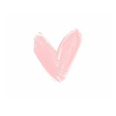 a pink heart drawn on top of a white background