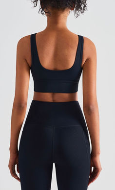 The EMES SHOP sports bra details a soft buttery touch that exemplifies comfort in sportswear. Featuring a ruched front. this athletic wear will be your go-to for each workout session.MATERIAL: 80% Nylon. 20% SpandexMEASUREMENTS: Small | Bust: 32" in . Band: 27" in . Length: 30.5" in Medium | Bust: 34.5" in . Band: 29.5" in . Length: 31.5" in Large | Bust: 37" in . Band: 31.5" in . Length: 32.5" in MEASUREMENTS: Small | Bust: 81.3" cm . Band: 68.6" cm . Length: 77.5" cm Medium | Bust: 87.6" cm . Band: 74.9" cm . Length: 80" cm Large | Bust: 94" cm . Band: 81.3" cm . Length: 82.6" cm Eatonton Georgia, Workout Session, Black Sports Bra, Tennis Skirt, Large Bust, Athletic Wear, Small Bust, Bra Tops, Sport Fitness