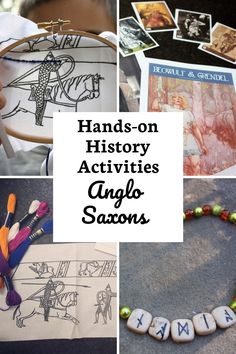 hands on history activities such as cross stitch and crochet