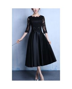 Get 10% off now! Buy navy blue tea length wedding guest dress with bow knot at cheap price online. Free stable shipping and pro custom service since 2009. Elegant Tea Length Dress For Prom Evening, Elegant Tea-length Midi Dress For Prom Season, Elegant Tea-length Midi Dress For Prom, Elegant Tea Length Midi Dress For Prom, Elegant Evening Dress With Bow For Banquet, Elegant Banquet Dress With Satin Bow, Elegant Banquet Dress With Bow, Tea-length Midi Dress For Wedding And Prom Season, Tea Length Midi Dress For Wedding And Prom Season