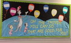 the dr seuss thing you can do is that are good for you bulletin board