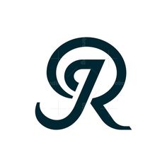 the letter r in black and white