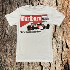 Brand New Fast Shipping Great Feel And Vintage Look!!! Racing Clothes, Lone Rider, Motorcycles Logo Design, Racing T Shirt, Basic Streetwear, Nascar Shirts, Merch Design, Car Vintage