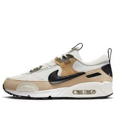 DM9922-002 Nike Sneakers Women Aesthetic, Cute Shoes Sneakers Nike, Nike Women’s Tennis Shoes, Nike Women’s Shoes, Neutral Nike Shoes, Womens Nikes, Nike Air Max 90 Futura, Air Max 90 Futura, Air Max 90 Women