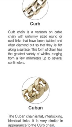 Cuban Chain, Cable Chain, Diamond Cuts, Chain