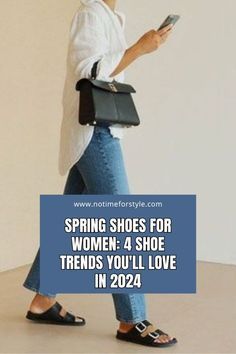 Shoe Trends 2024, 2024 Shoe Trends, Spring Shoes For Women, Top Trending Shoes, Trends 2025, Shopping Games, Casual Sandals Womens, Footwear Fashion, Chic Flats