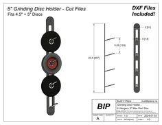 the diagram shows how to use an adjustable pulley for lifting discs and other objects