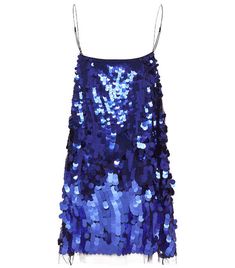 The Playful Shine Dress in Blue Sparkle by Dorothee Schumacher is a relaxed fit, mini dress with sequin embellishment. The square neckline, thin straps, and A-line silhouette with a tulle hem creates a modern yet youthful silhouette. The wave-like pattern of the fabric creates a visual dégradé effect. - 100% Polyester - Adjustable straps - Dry Clean - Slip on Shine Dress, Taylor Swift Tour Outfits, Tulle Mini Dress, Blue Sparkle, Blue Sparkles, Blue Outfit, Runway Collection, Fancy Dresses, Sequin Dress