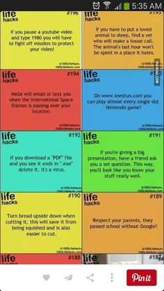 Life Hacks Computer, Survival Life Hacks, Life Hacks For School