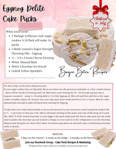 an advertisement for cake picks with instructions to make it look like they are ready to eat