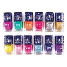 Limited-time deal: 3C4G Celestial 12-Pack Nail Polish Tower for Girls & Teens - 12 Vibrant, Non-Toxic Colors - Safe & Fun Nail Polish Set for Kids Ages 8+ Perfect for Birthdays, Parties, & DIY Manicures Make It Real Fall Pedicure, Kids Nail Polish, Water Based Nail Polish, Neon Nail Polish, Beautiful Nail Polish, Pedicure Colors, Celestial Design