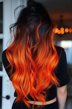 Dark Brown Hair Color Ideas, 30 Hair Color, Witchy Hair, Purple Hair Highlights, Types Of Hair Color, Amber Hair, Brown Hair Color Ideas, Hair Color Orange