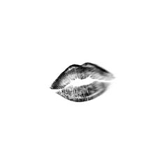 a black and white photo of a woman's lips