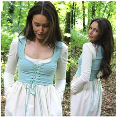 A beautiful corset style top with lace-up front and back. Comfortable to wear, without boning, but gives a pleasing cinching effect and adds a lovely detail to outfits, whether cottagecore or medieval, fae or modern. Made of our premium linen, in your choice of colour. Pictured is our Thistle colour. Unlined, it is light and breathable. Matching laces will be included as standard or you can feel free to specify your choice of lace colour also. Sizing: Please specify your minimum bust and waist s Fitted Sleeveless Corset With Lace Closure, Spring Overbust Corset With Lace-up Back, Lace Sleeveless Corset With Lace-up Back, Lace Trim Sleeveless Corset, Fitted Corset With Front Lace-up Fastening, Corset Style Tops, Corset Lace, Style Cottage, Quirky Fashion