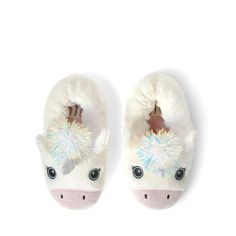 With extra slip-resistant outsoles, these easy on/off slippers are the perfect picks for play time. Each slipper is fitted with a multi-density cushioned insole and topped with memory foam for a cloud-like feeling on your little one’s feet. With an indoor/outdoor outsole, the bottom of these clog slippers is durable for constant slip-resistant support no matter where the day leads. IMPORTANT SIZING INFO: Our Critter Slippers tend to run small. To ensure the perfect fit, please check our size cha Multicolor Non-slip Synthetic Slippers, Playful Non-slip Closed Toe Slippers, Fun Synthetic Slippers For Indoor Use, Fun Synthetic Indoor Slippers, Fun Indoor Synthetic Slippers, Fun Non-slip Synthetic Slippers, Synthetic Closed Toe Slippers With Soft Sole, Closed Toe Synthetic Slippers With Soft Sole, Fun Slippers With Soft Sole And Round Toe