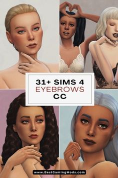 Are your Sims 4 brows in need of a new look?

Get ready to shape, define, and slay those brows with the best Sims 4 eyebrows CC to help your Sims express their unique style. You will find here Sims 4 eyebrows cc patreon, Sims 4 eyebrows maxis match, sims 4 eyebrow slit, and so much more! Sims 4 Eyebrows Maxis Match, Different Eyebrow Shapes, Eyebrow Shading, Eyebrow Styles, Dark Eyebrows, Eye Corner