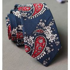 Oh Paisley! Floral Ties, Men Ties, Wooden Bow Tie, Wooden Bow, Mens Ties, Ties For Men, Wool Tie, Paisley Tie, Tie Men's