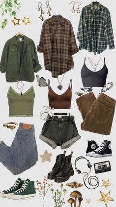 Look Grunge, Earthy Outfits, Clothes And Shoes, Swaggy Outfits, Hippie Outfits, 가을 패션, Really Cute Outfits, Casual Style Outfits