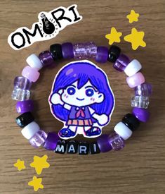 Omori Kandi, Omori Headspace, Kandi Projects, Pulseras Kandi, Kandi Inspo, Diy Kandi Bracelets, Diy Kandi, Kandi Ideas, Hello Kitty Crafts