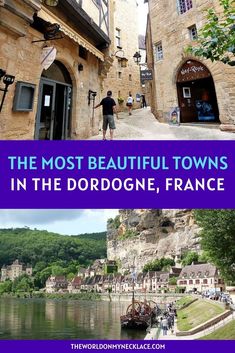 the most beautiful towns in the d'ordgone, france