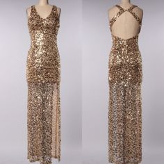 perfect party ball gown gold sequin maxi dress Elegant Dresses Classy Vintage, Ball Gown Gold, Prom 2k17, Gown Gold, Glam Lifestyle, Friends Wedding, Elegant Dresses Classy, Garden Party Dress, Winter Formal