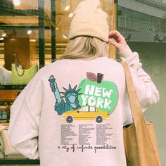 Co Branding, Manhattan Ny, Sweater Tshirt, Aesthetic Y2k, Sweater Design, Profile Photo, Going Crazy, Digital Printables, Step By Step Instructions