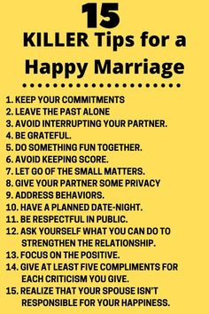 15 killer tips a happy marriage Spicy Marriage Tips, Real Relationship Quotes, Make Him Obsessed, Break Ups, Relationship Goals Quotes, In Relationship