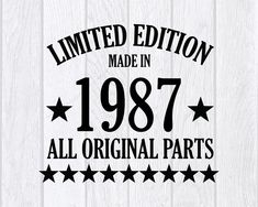 an image of the limited edition made in 1897 all original parts logo on a wooden background