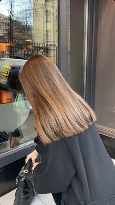 Haircut Selfie, Photo Hijab, Rambut Brunette, Brown Hair Inspo, Cute Hairstyle, Hijab Girl, Haircuts Straight Hair