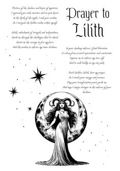 Prayer to Lilith, from the printable ebook, Lilith's Grimoire. Book of shadows page ideas. Lilith Book Of Shadows, Prayers For Lilith, Lilith Protection Spell, Lilith Offerings, Grimoire Pages Ideas, Book Of Shadows Ideas Pages, Lilith Deity