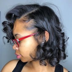 Silkpress Hairstyles, Pressed Natural Hair, Silk Press Natural Hair, Twisted Hair, Really Short Hair, Natural Curls Hairstyles, Funky Hairstyles, Silk Press, Hair Laid