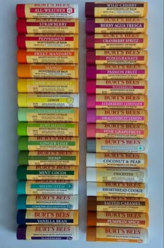 collection Burt’s Bees Lip Balm Collection, All Burts Bees Chapstick, Burt's Bees Collection, Burt’s Bees Lip Balm, Burts Bees Aesthetic, Burt Bees