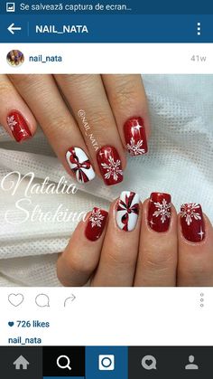 Cgf Festive Nail Designs, Festival Nails, Christmas Nail Designs, Christmas Is Coming, Christmas Nails, Nail Designs, Nail Art, Nails