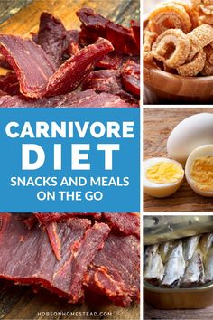 carnivor diet snacks and meals on the go