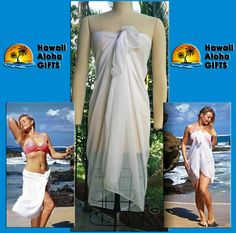 10 Pcs Wholesale Sarong Pareo See Through White Material: 100% soft polyester Lightweight. Size: 54″x 38″. A swimsuit cover up, a bathrobe, a sun protective shawl, a beach sarong or a scarf. Gentle machine or hand wash do not bleach. Quantity - 10 Pcs/ AP_SWhite-Poly-10_Pcs We strive for 100% customer satisfaction. If you have any issues with your order, please contact us by ETSY messaging. White Sarong, White Cover Up, Yellow Hibiscus, Beach Sarong, White Cover, Women's Cover Up, Beach Covers, Swimsuit Cover, Sarong