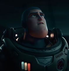 an animated character in a space suit