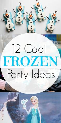 frozen party ideas for kids and adults