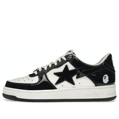 Bape STA 2021 BAPESTA2021-BLACK (SNKR) Bapesta Shoes Outfit, Bapesta Shoes, Bape Shoes, Shoes Y2k, Bape Sta, Painted Canvas Shoes, Ape Bape, Y2k Shoes, Shoes For Sale