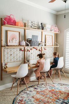 Playroom Makeover, Homework Room, Kids Play Spaces, Playroom Design, Toy Rooms, Big Girl Rooms, Kids Room Design