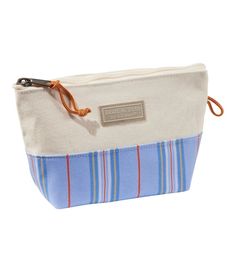 We make this classic canvas pouch right here in Maine - carry it on its own or inside one of our Boat and Totes. 100% cotton canvas. Spot clean. Same durable cotton canvas fabric as our iconic Boat and Tote. Overlapped seams are double-stitched with nylon so they won't rot or break. Zipper pull is made with our Bean Boot laces. Pouch keeps smaller items organized inside your backpack or tote. Stands upright on its own. Made in Maine. | Boat and Tote Zip Pouch, Canvas/Nylon White Cotton Pouch For Everyday Use, Cotton Pouch With Zipper For Everyday Use, Cotton Pouch With Zipper Closure For Everyday Use, Travel Cotton Zipper Pouch, Cotton Travel Pouch, Boat And Tote, Boot Laces, Boat Tote, Bag Business