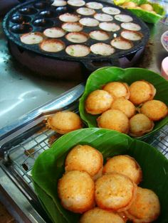 some food is being prepared on the grill