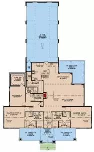 the floor plan for an apartment building