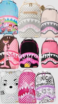 Purple Sprayground Backpack, Sprayground Backpack Pink Panther, Spray Ground Backpack Pink