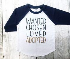 Baby Ready, Family Shirts Matching, Adopting A Child, Choose Love