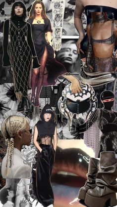 Goth Chic, Mood Boards